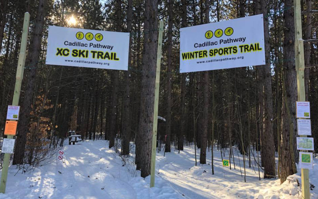 New Winter Sports Trail at Cadillac Pathway popular with Fat-bikers